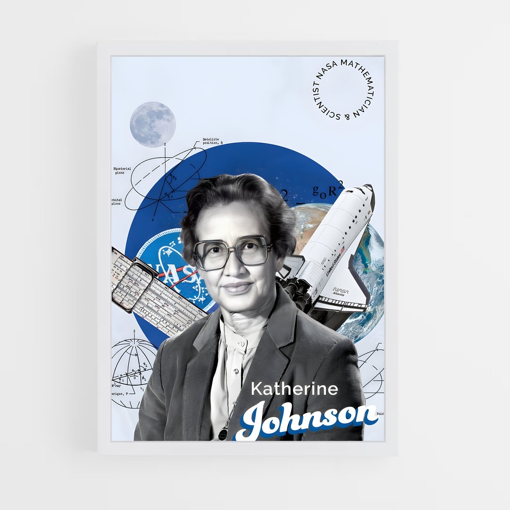 Poster La Pionnière des Étoiles – affiche Astronautes (vue 3)